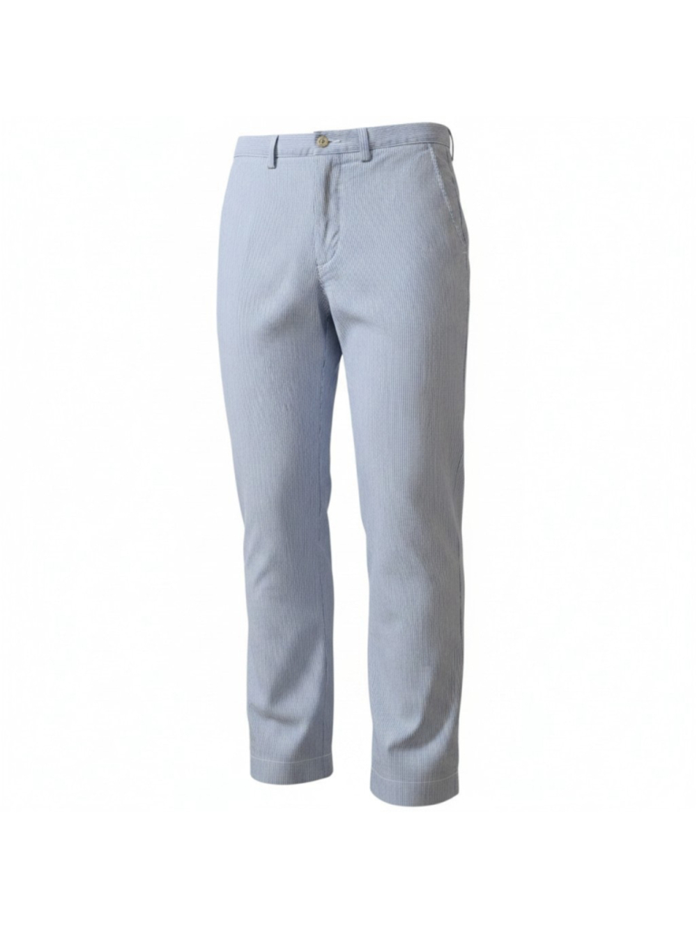 Polo Ralph Lauren Blue/White Vertically Striped Seersucker Men's Pants 32/34